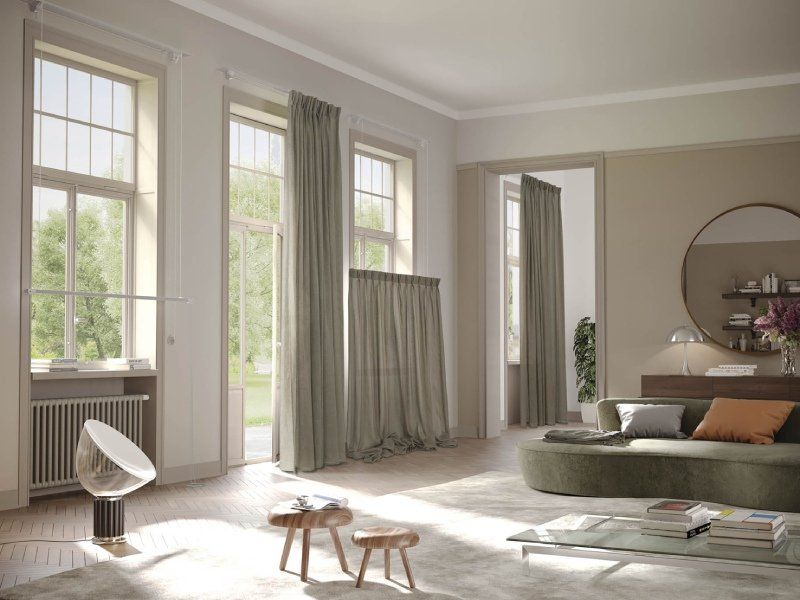 tenda grigia coprente