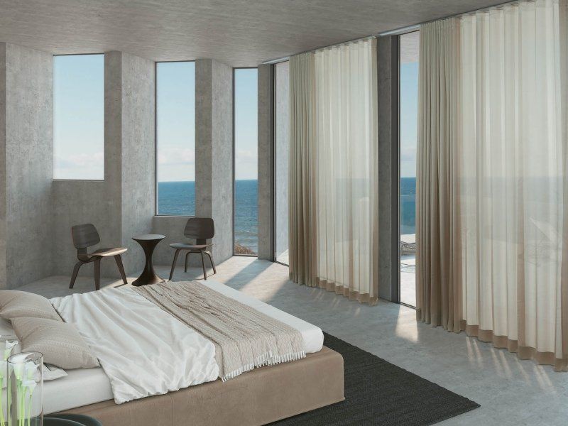 tenda oscurante beige