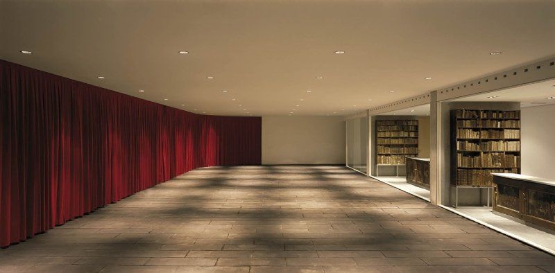 tenda oscurante rossa