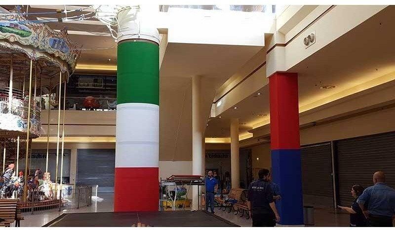 colonne portanti tappezzati