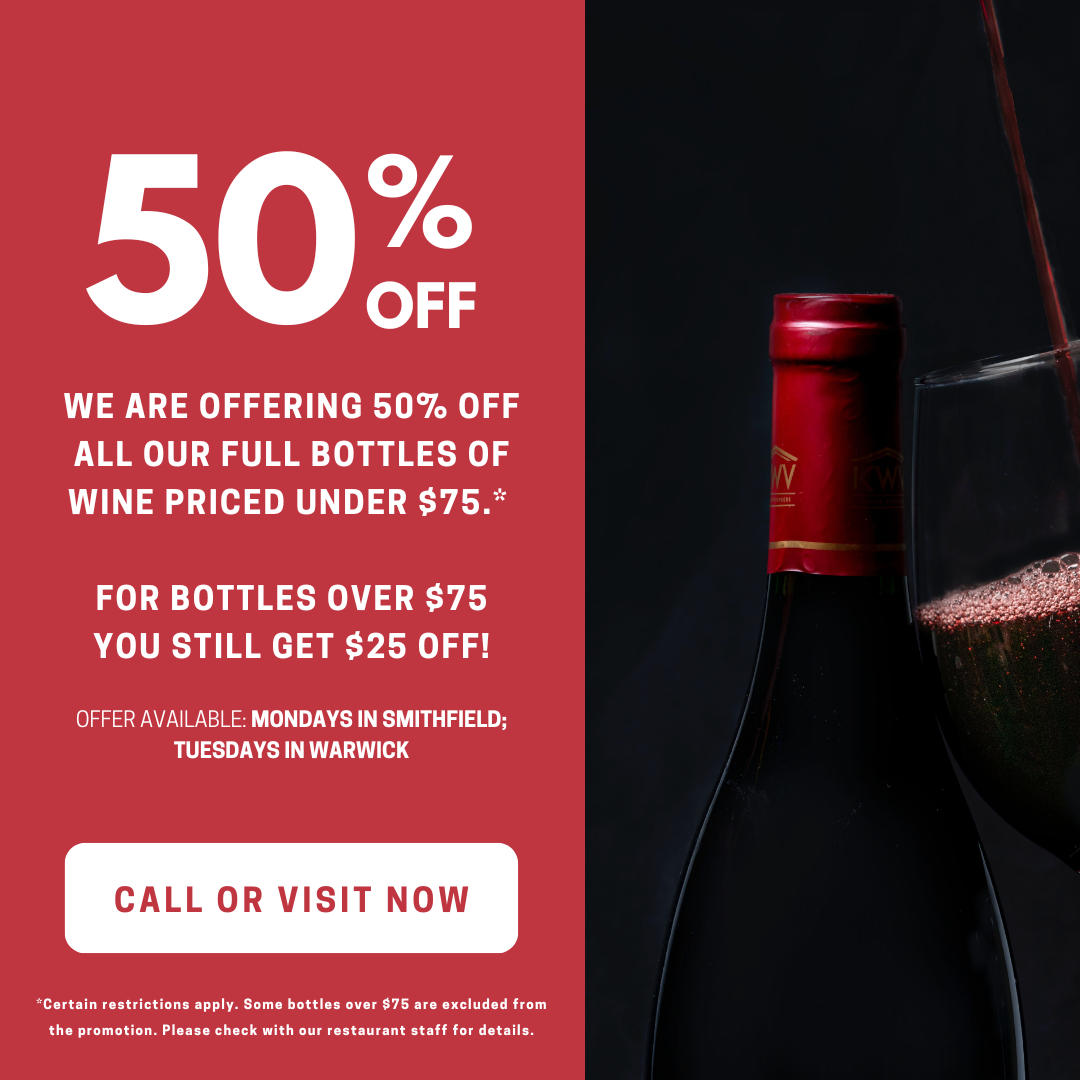 50% Off Wines Under 75