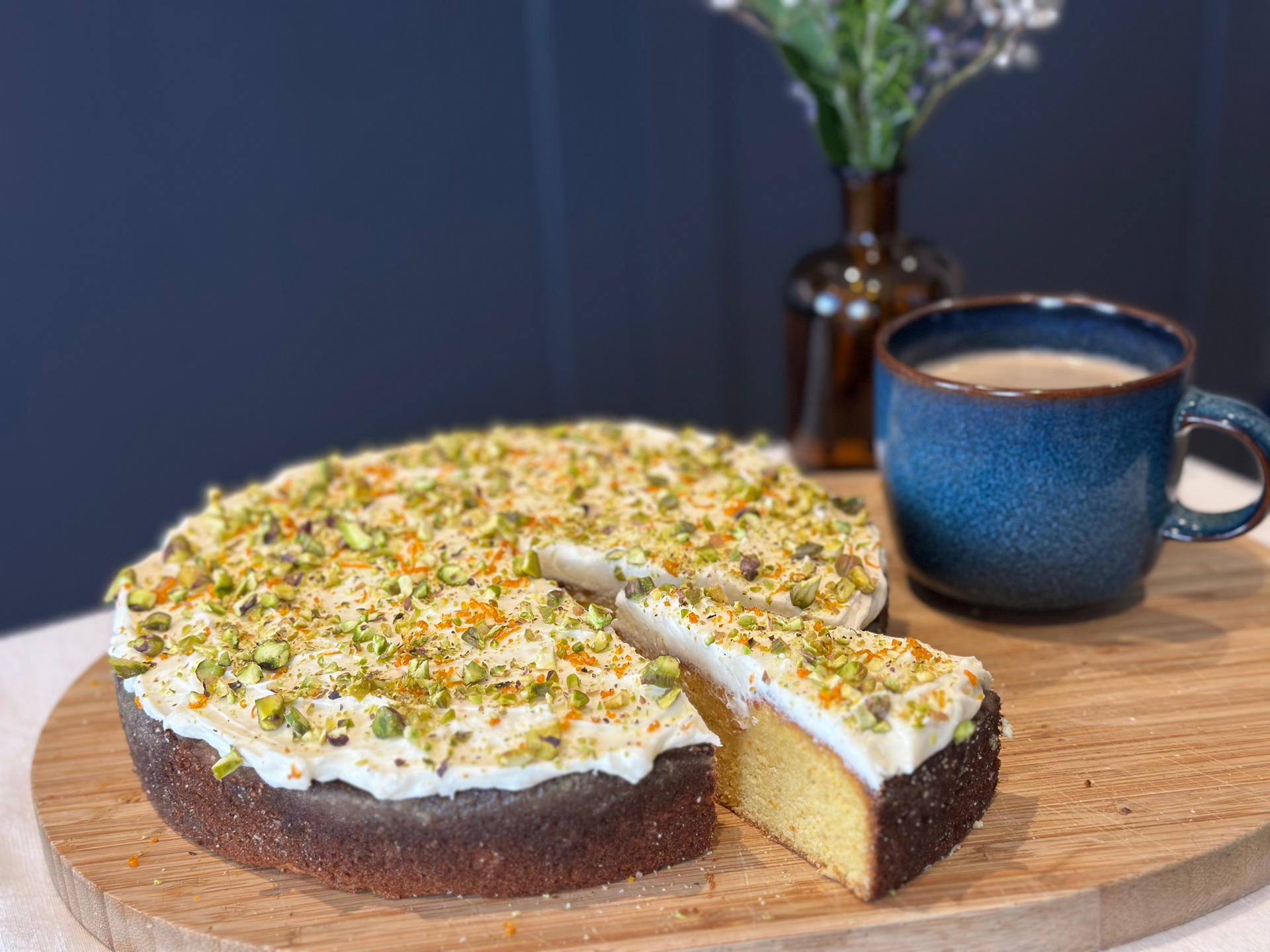 Gluten Free Orange and Polenta Cake