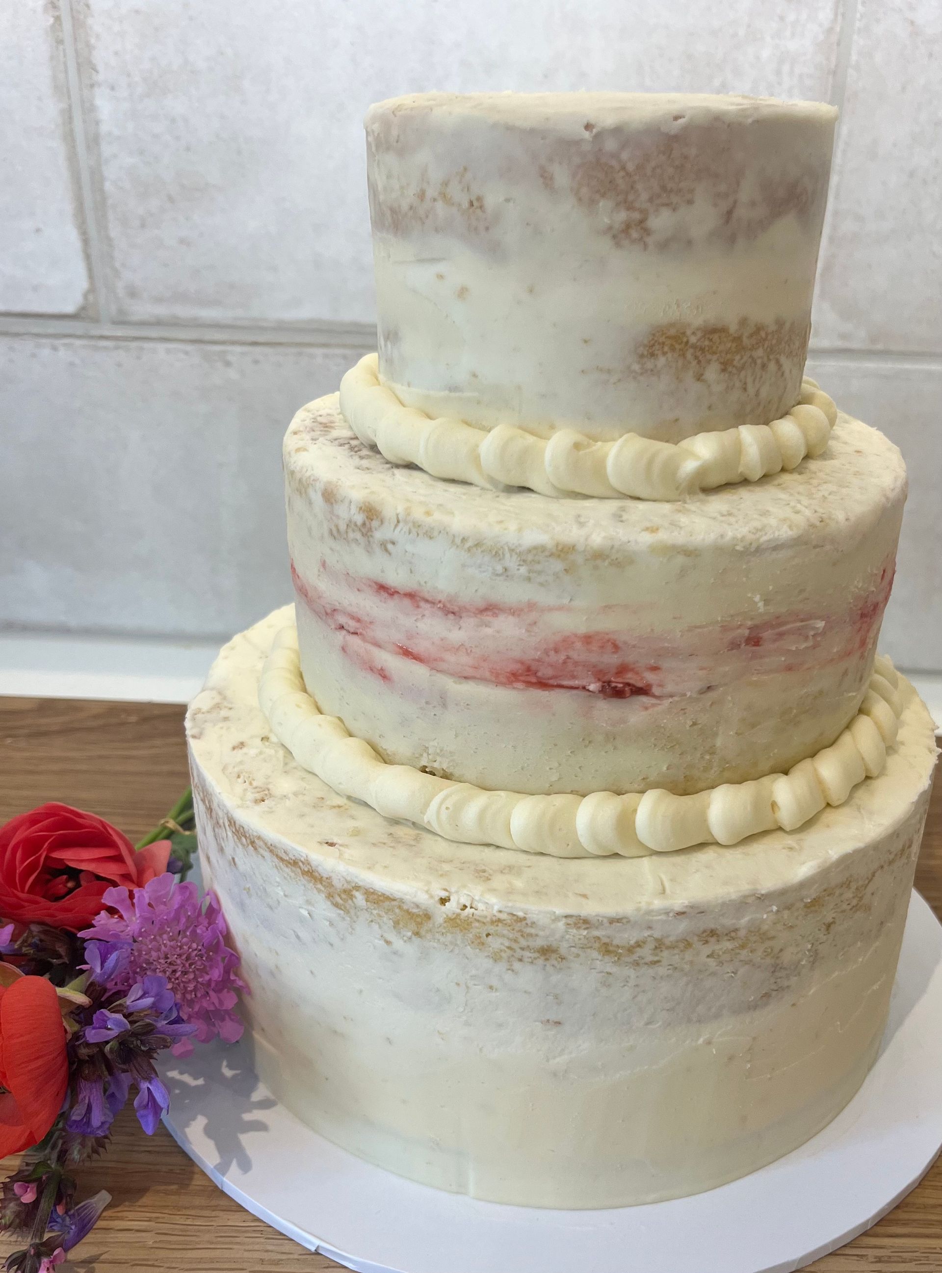 3 Tier Semi-Naked Victoria Sandwich