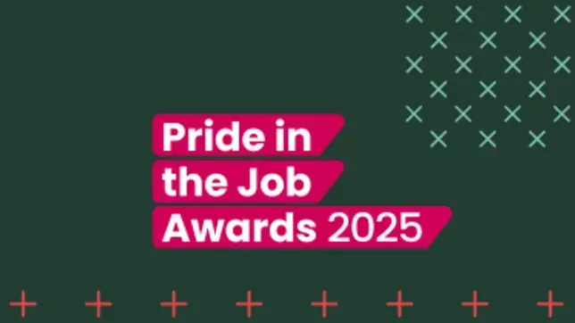 A poster that says pride in the job awards 2025 NHBC