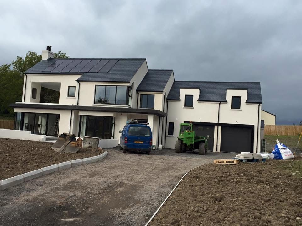 New house build in contruction