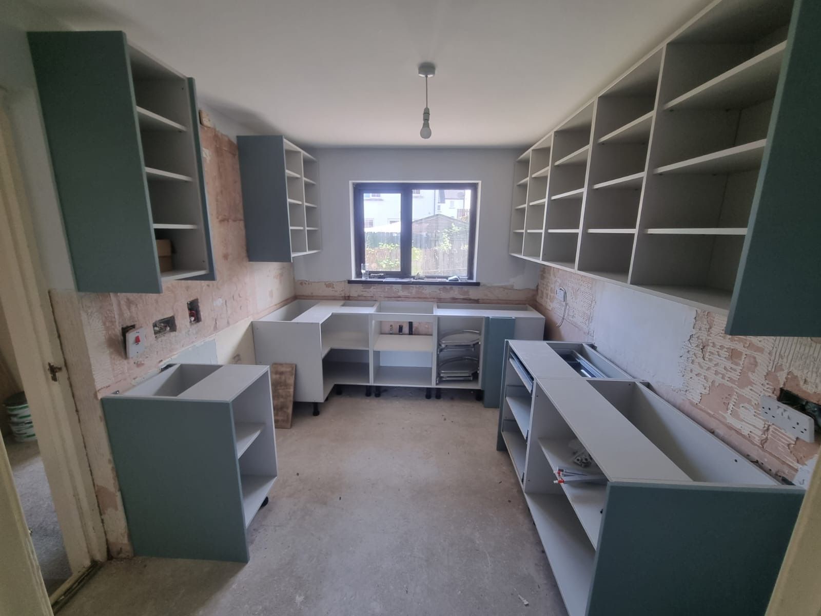 Kitchen renovation underway