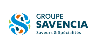 Logo du Groupe Savencia, représentant un « S » stylisé dans un cercle de formes colorées, avec le texte « GROUPE SAVENCIA ».