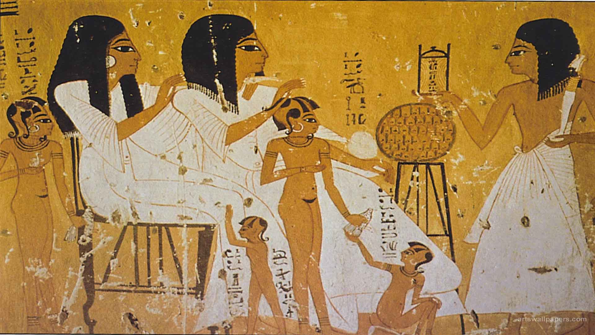 Ancient Egyptian family