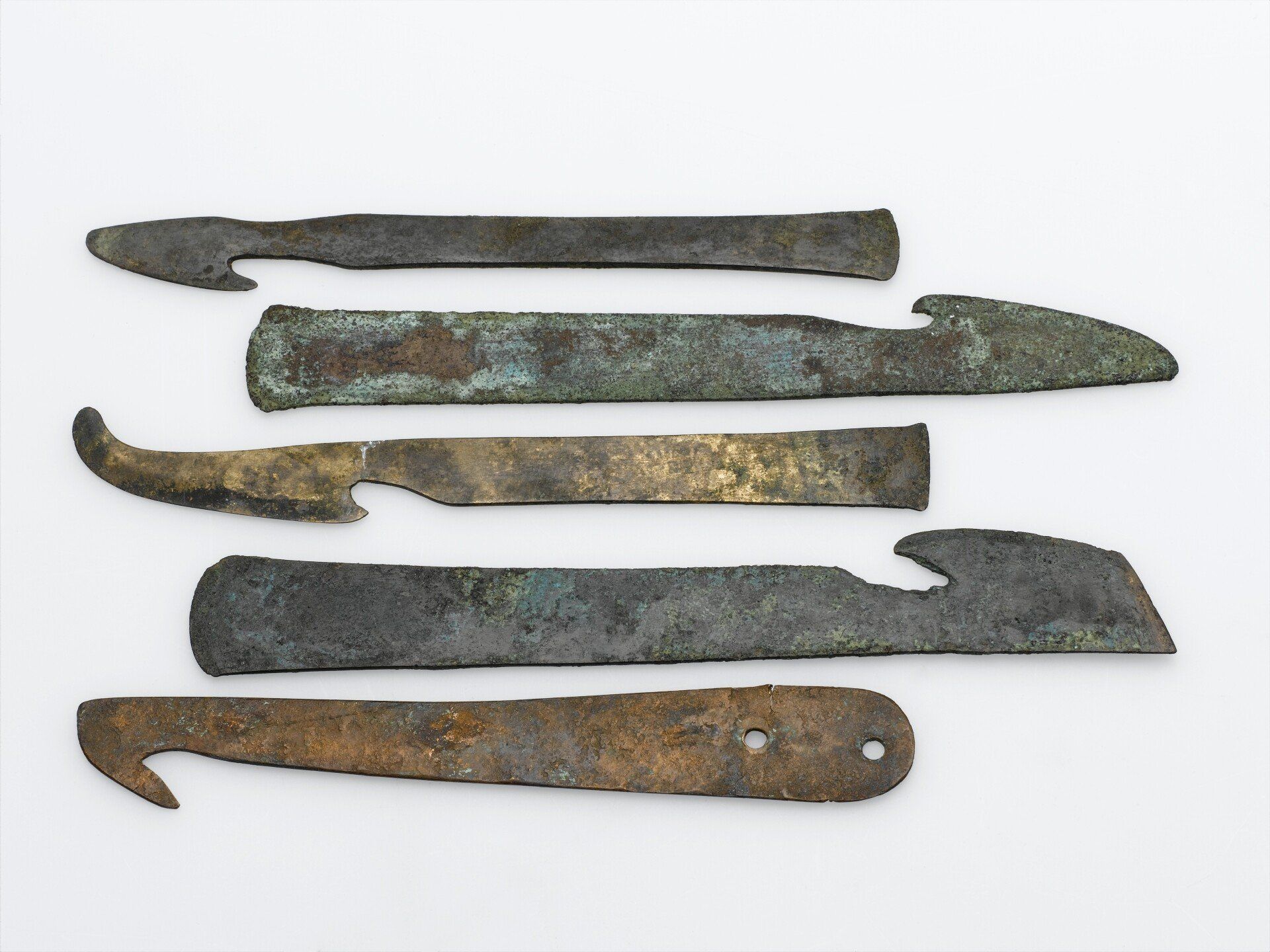 Original mummification tools made of bronze