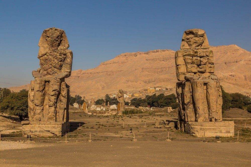 Colossi of Memnon, Luxor, Egypt