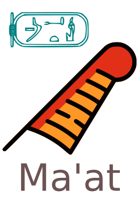 Maat Symbol of justice - Ancient Egyptian Symbols