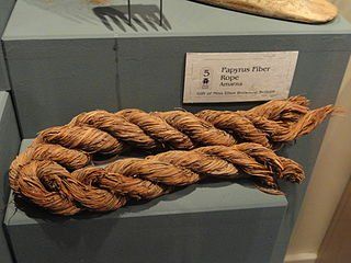 Papyrus ropes