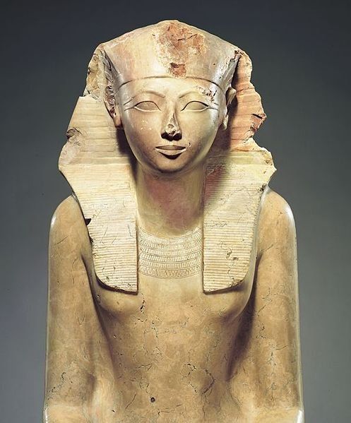 Seated statue of Queen Hatshepsut