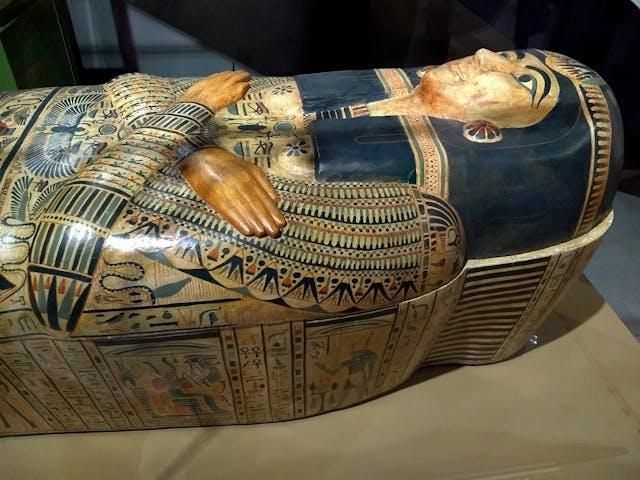 Ancient Egyptian coffin