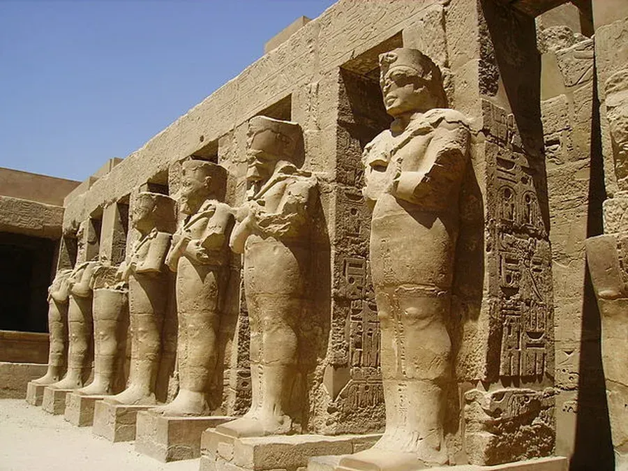Karnak Temple statues in Luxor — 5-day private Egypt tour, Cairo, Luxor and Aswan