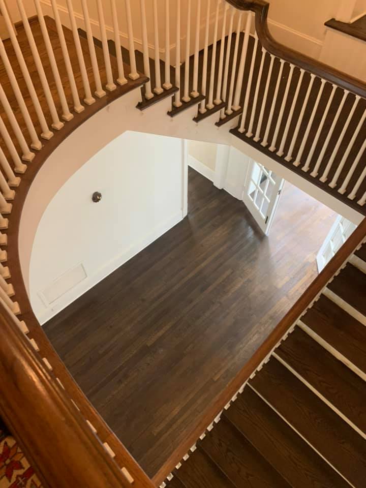 Curved Railing — Jacksonville, FL — Handy Andy Flooring