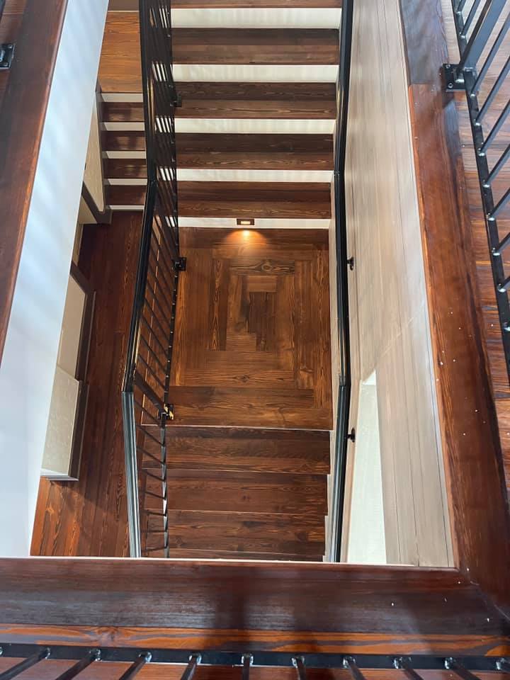Top View Of Stairs — Jacksonville, FL — Handy Andy Flooring