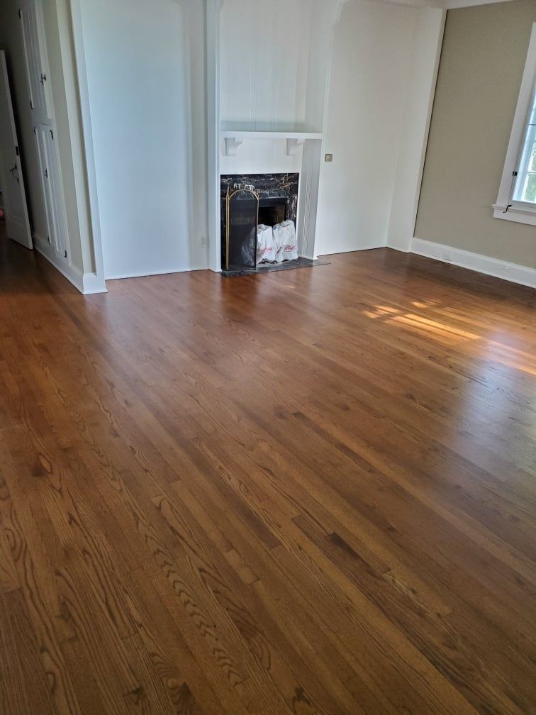 Dark Wooden Floor Stain — Jacksonville, FL — Handy Andy Flooring