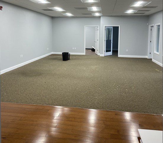 Floor Before Staining With Light Varnish — Jacksonville, FL — Handy Andy Flooring