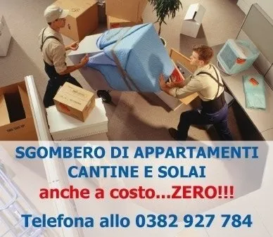 sgombero appartamenti e cantine
