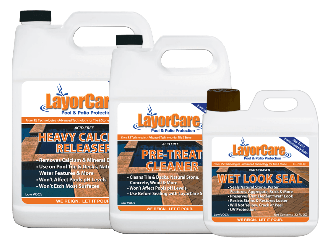 LayorCare Pool & Patio Protection | Sealers & Cleaners