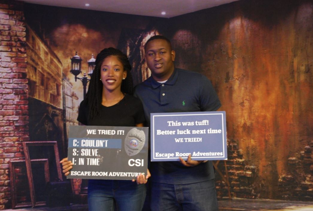 Escape Room Adventures with link to site