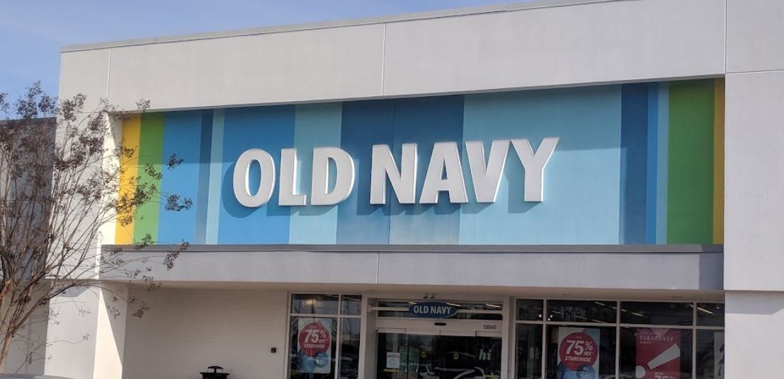 Exterior view of Old Navy retail store