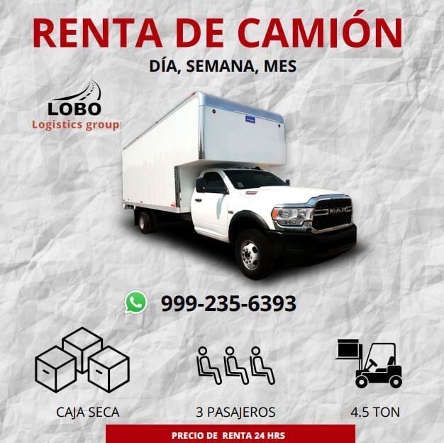 Renta de remolques y de carga en Mérida