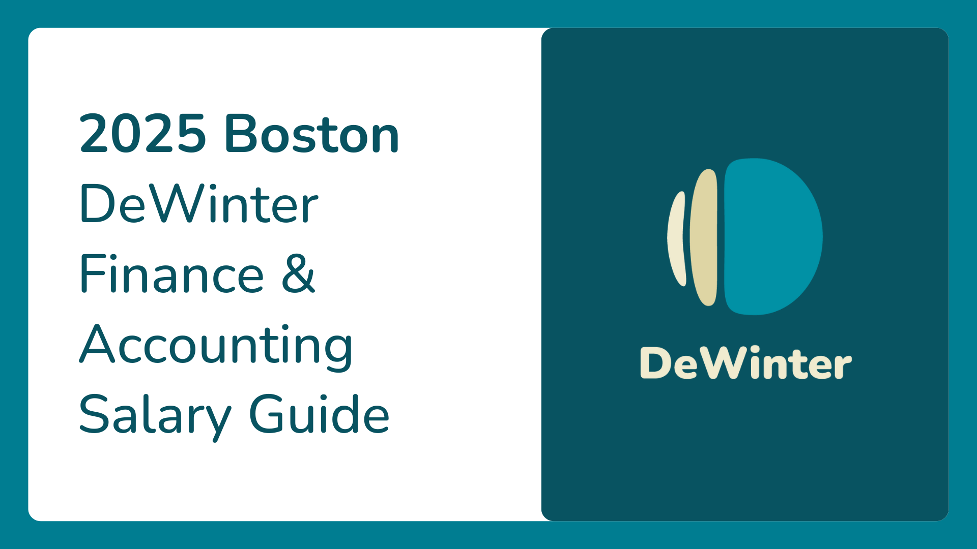 2025 Boston DeWinter Finance & Accounting Salary Guide