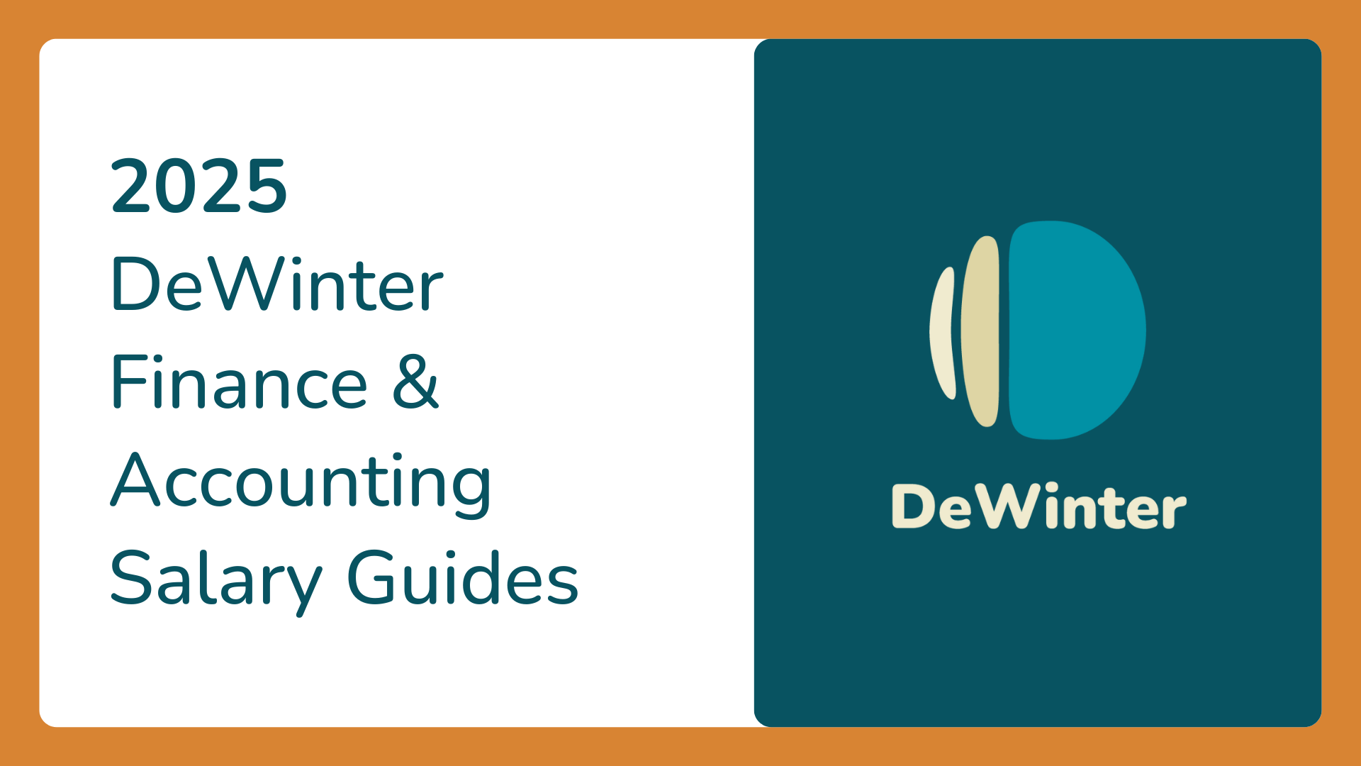 2025 Bay Area DeWinter Finance & Accounting Salary Guide