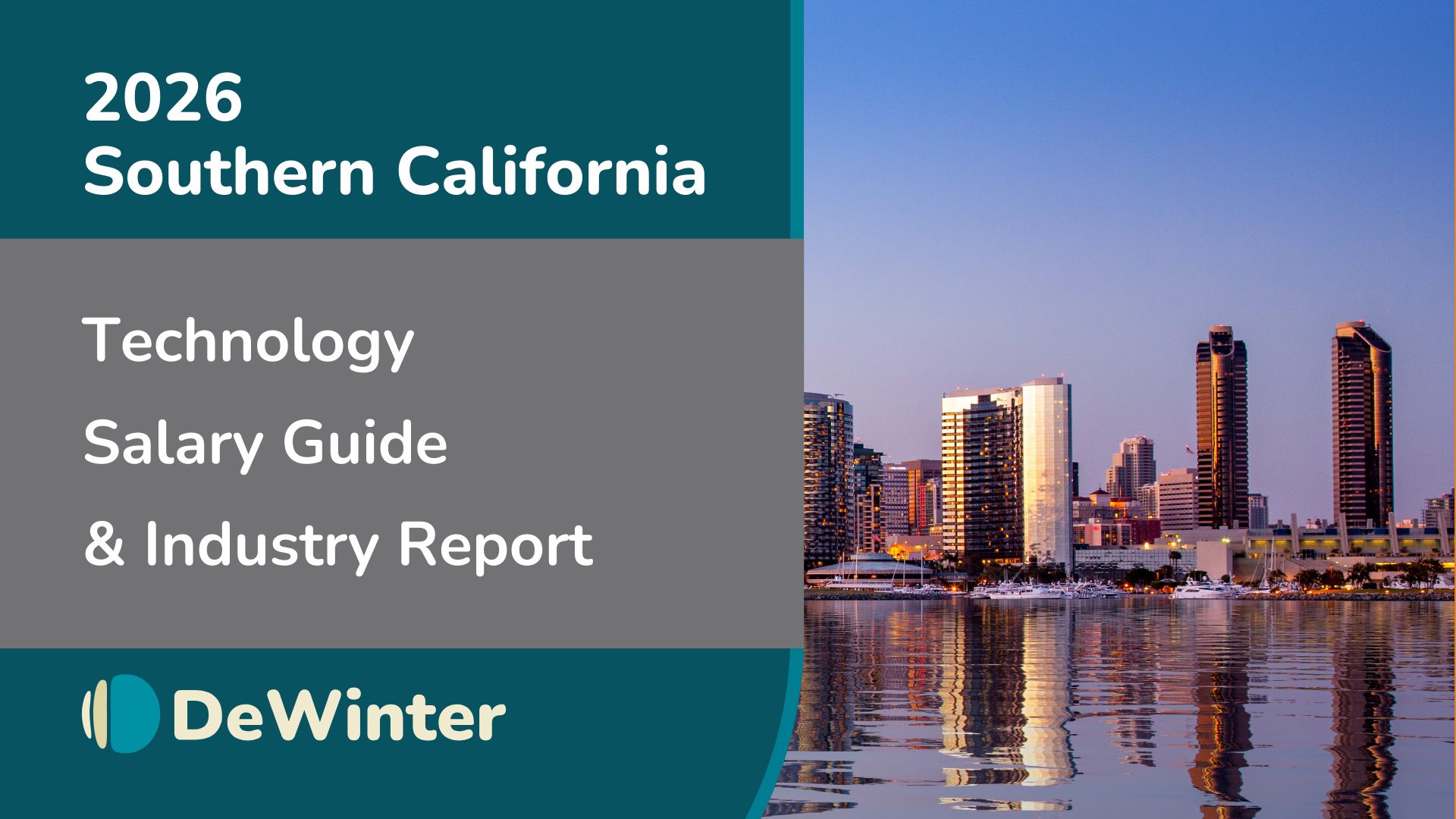 2026 Southern California DeWinter Technology Salary Guide