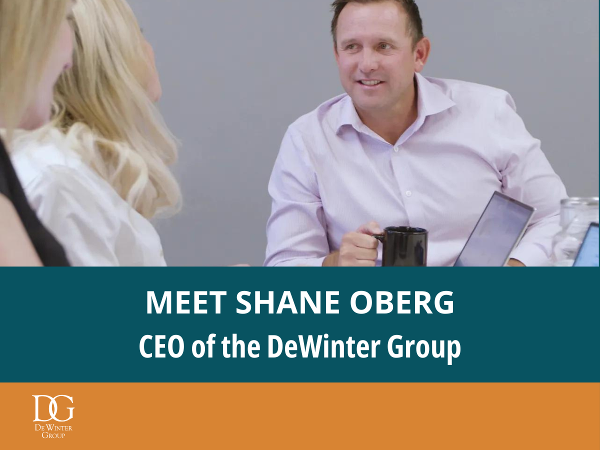 Meet Shane Oberg, CEO of the DeWinter Group