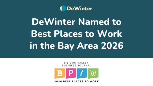 DeWinter Named to Best Places to Work in the Bay Area 2026