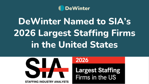 DeWinter Named to SIA’s 2026 Largest Staffing Firms in the United States