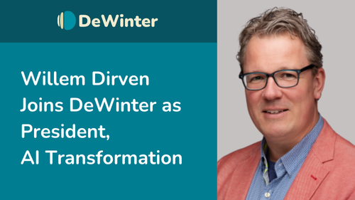 Willem Dirven Joins DeWinter as President o AI Transformation Services