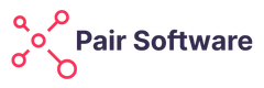 Pair Software logo - red circles and lines