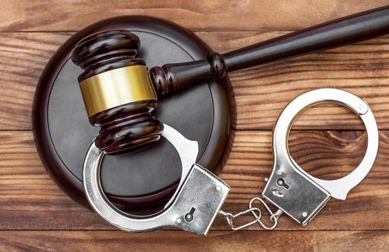 Gavel with Stand and Handcuffs — Criminal Defense Attorney in Hopkinsville, KY