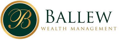 A logo for a wealth management company called ballew wealth management.