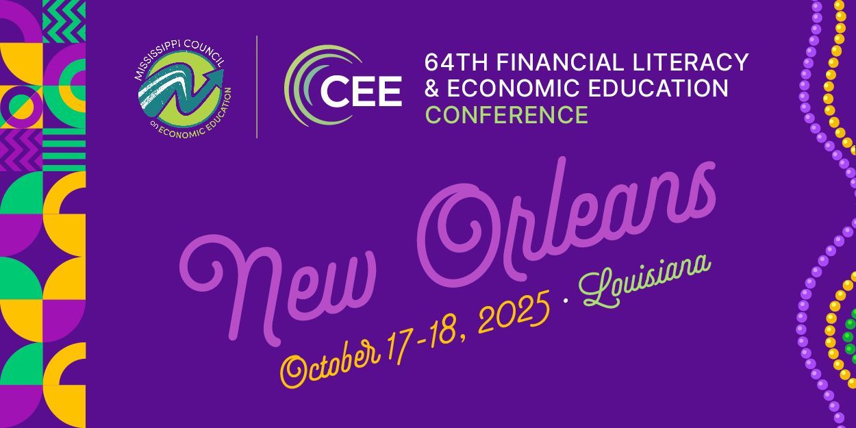 Graphic Promoting the CEE Annual Conference in New Orleans on October 17-18, 2025