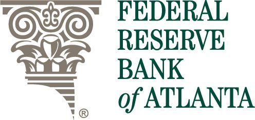 The logo for the federal reserve bank of atlanta.