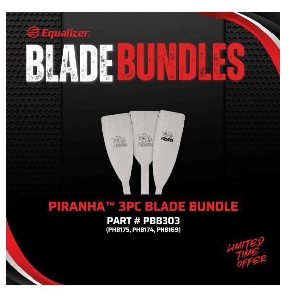 Piranha™ 3pc Blade Bundle