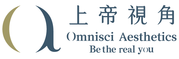 A logo for omnisci aesthetics be the real you