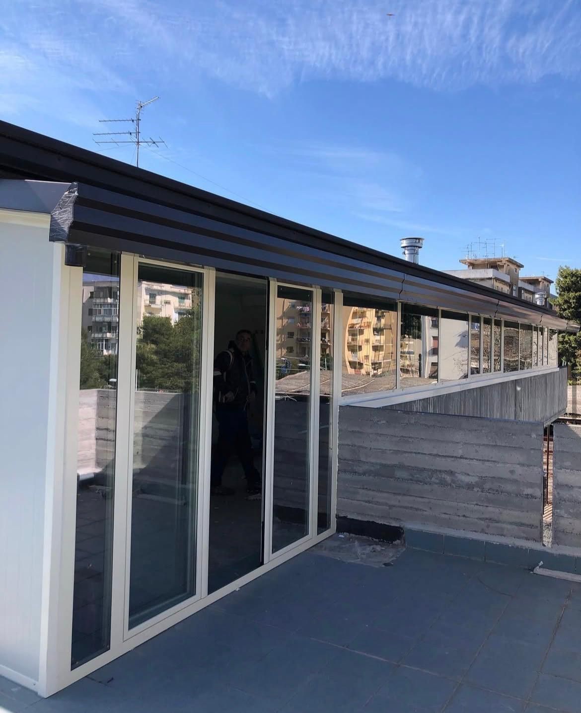 ALU-TECH SERRAMENTI, vetrate panoramiche