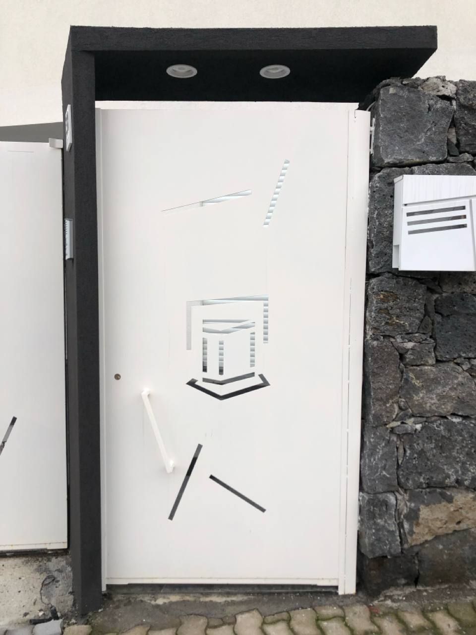 ALU-TECH SERRAMENTI, cancello pedonale in ferro