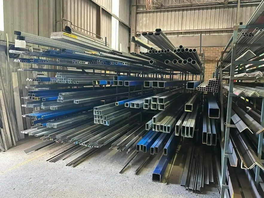 A Warehouse Filled with Lots of Metal Pipes and Tubes — North Coast Steel in South Kempsey, NSW