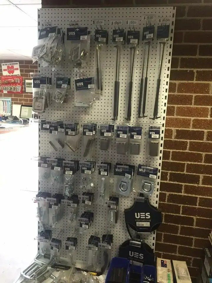 A Wall with A Lot of Tools on It in A Store — North Coast Steel in South Kempsey, NSW