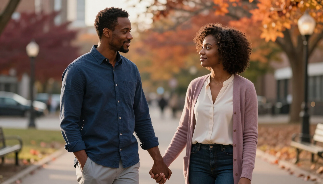 Supportive connection between partners