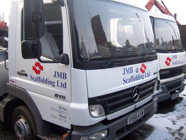 JMB Scaffolding Ltd company van