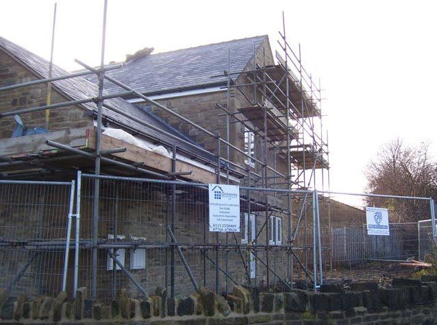 scaffolding erection
