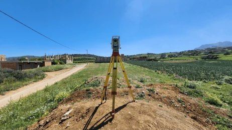 A Construction Site With a Lot of Machinery and a Camera — Coastal Surveying Group Pty Ltd in Baringa, QLD